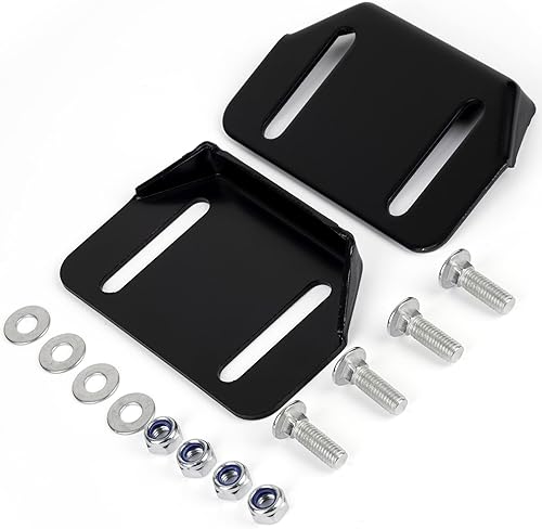 BlueStars 784-5580 - Zapatas deslizantes de metal con accesorios de montaje - para sopladores de nieve MTD Cub Cadet Yardman de 2 etapas - Reemplaza