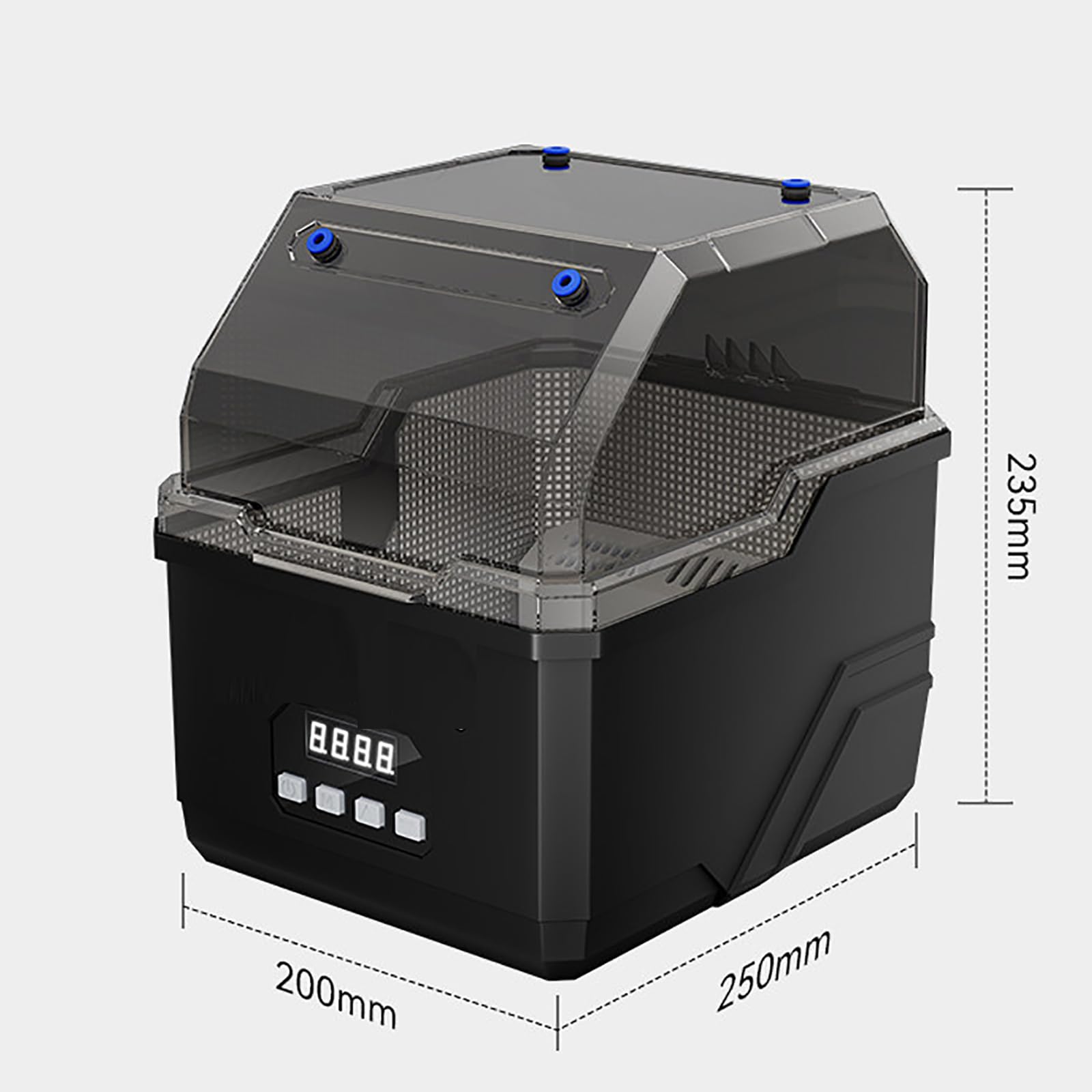 Secador de filamentos, temperatura ajustable de 40°C-60°C, circulación de aire caliente de 360°, detección de humedad, temporizador 0-24H, ideal para uso doméstico y estudio