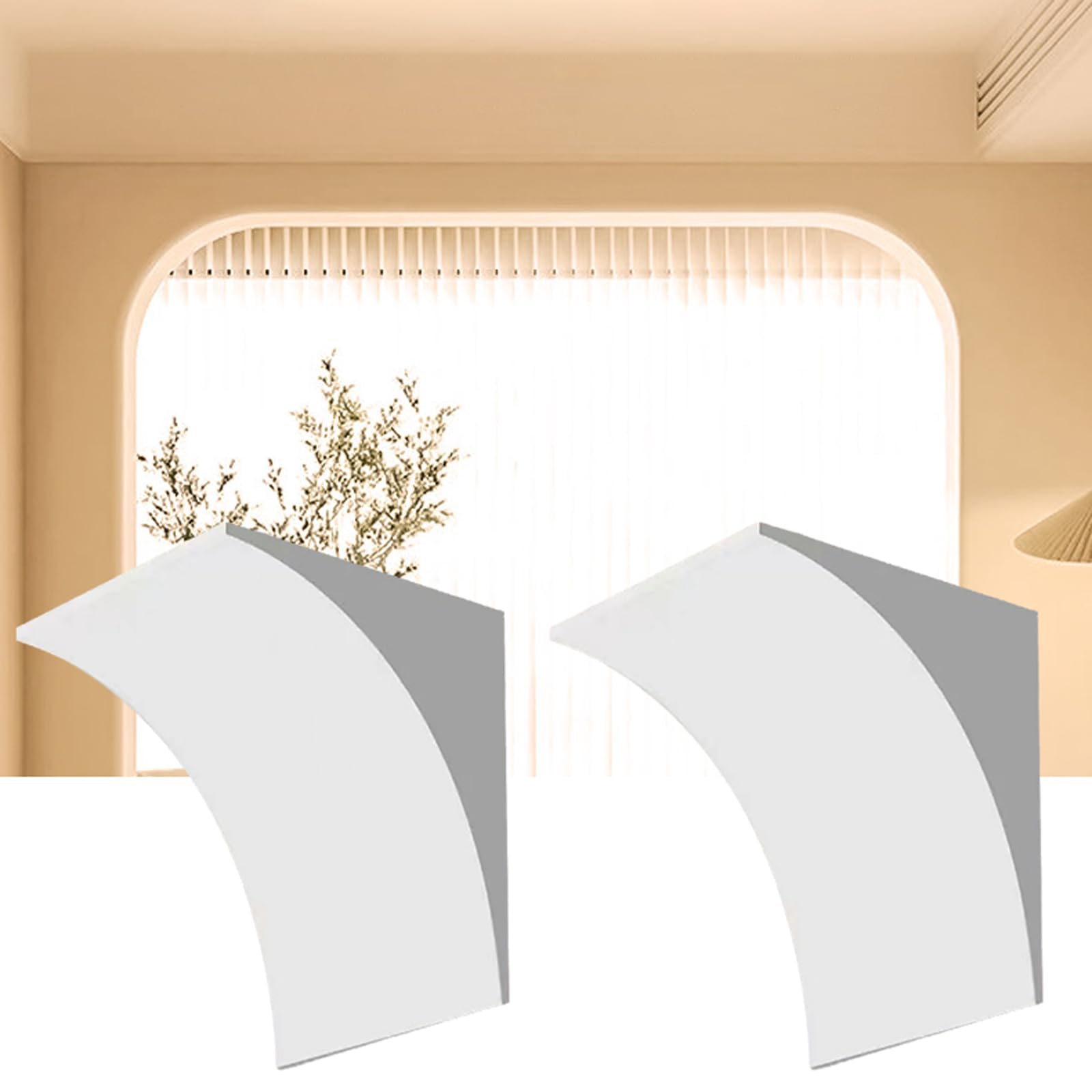 Kit d'arches de porte à peindre pour rénover facilement un encadrement de cuisine