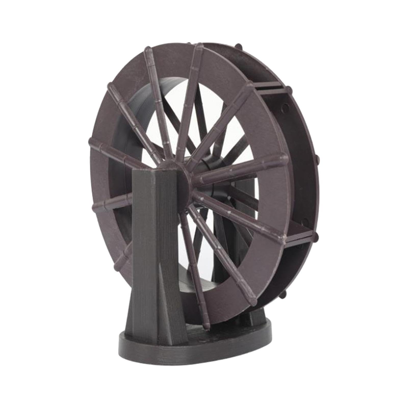 AMSLSIU Fountain Feng Shui Wheel Fish Tank Decoration Add Feng Shui To Fish Tank Decoration Durable And Can Serve For Long Time. DIY Water Wheel Model Desk