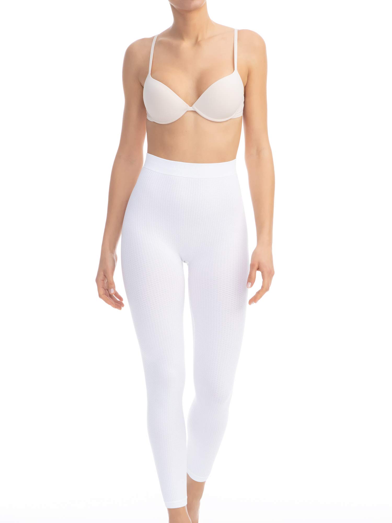Farmacell Legginsy Damskie Antycellulitowe 3D, Wysoki Stan, Made in Italy, 133