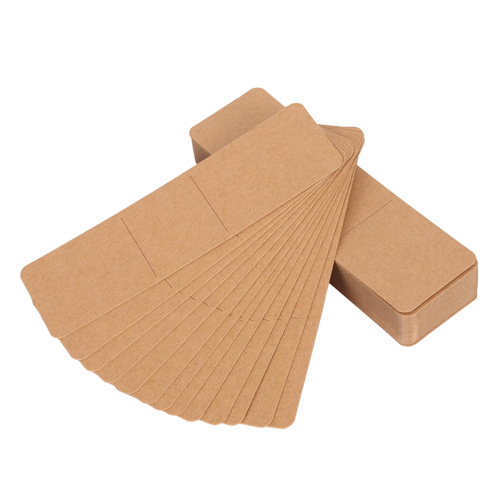 Pochettes pour marque-pages en papier kraft vierges lot de 200 pour loisirs créatifs