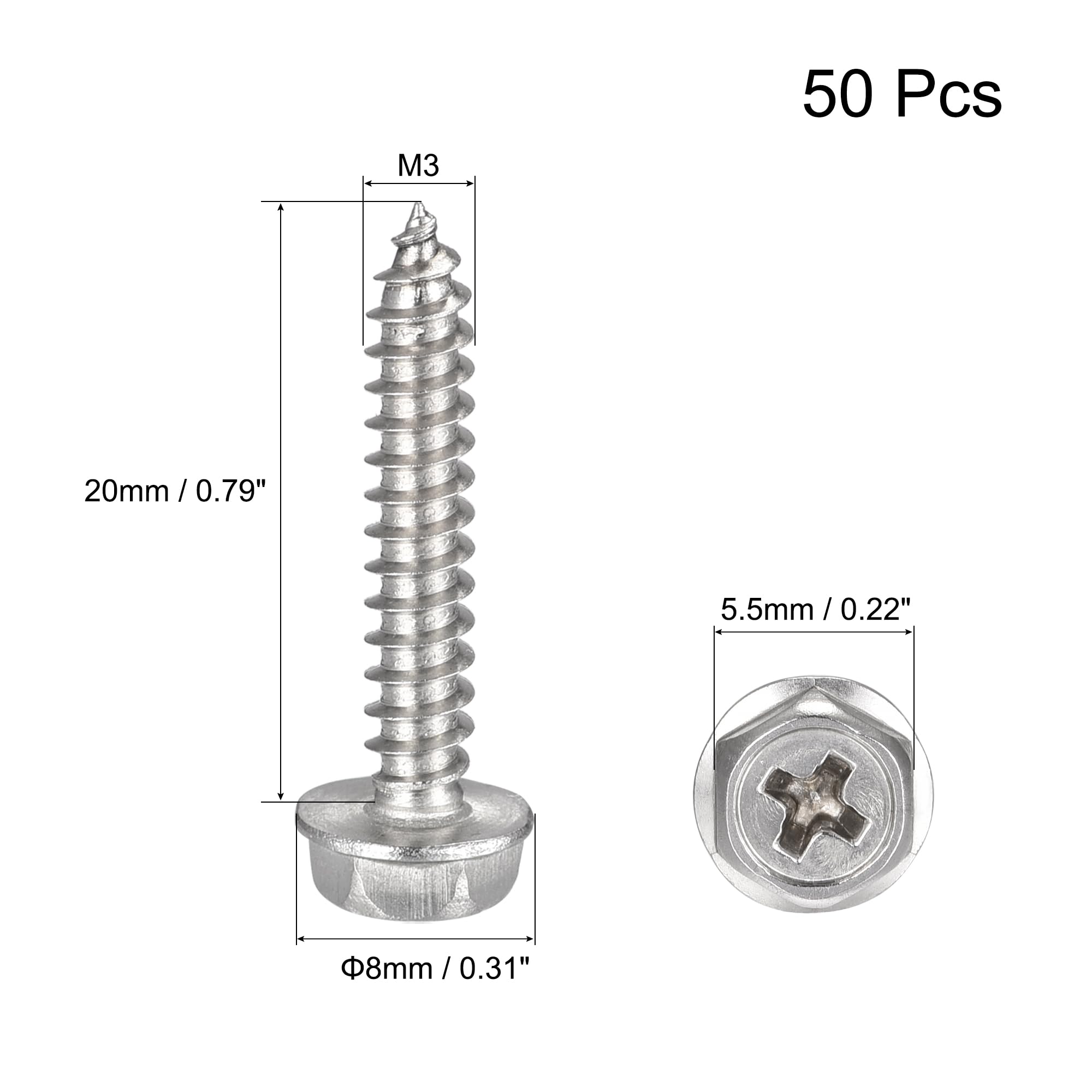 Self-Tapping Screws - Sheet Metal Screws - U Turn Fasteners