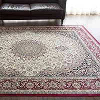 Amazon | サヤンサヤン ペルシャ ラグ 絨毯 ロイヤルパレス14180