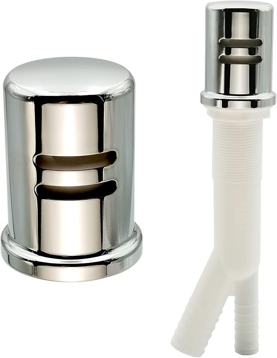 Dishwasher Air Gap Kits with Dishwasher Air Gap Cover and Matching