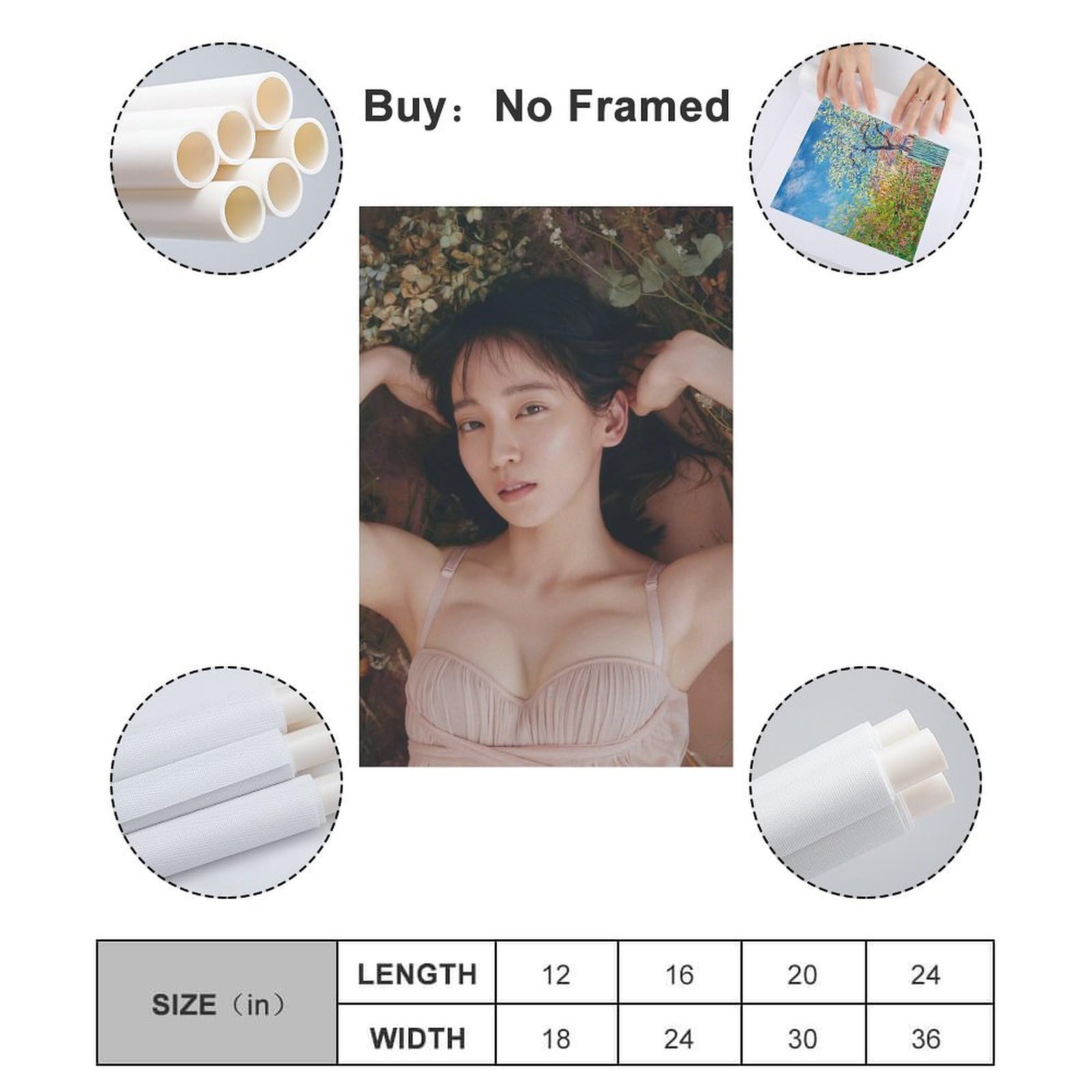 Amazon.co.jp: 吉岡里帆 装飾画 吉岡里帆 写真集 吉岡里帆 ポスター