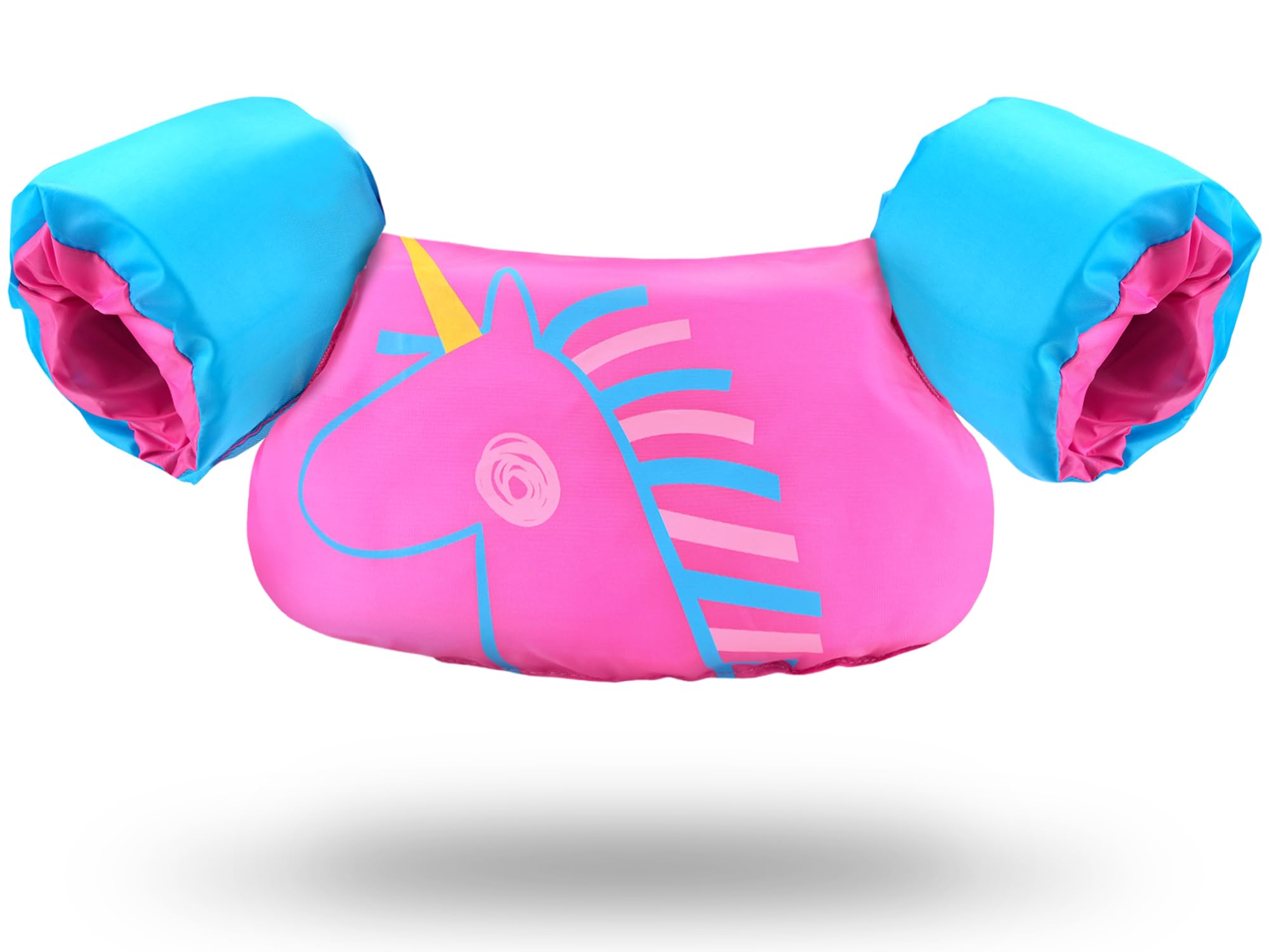 OSHYLE Chaleco Flotador De Natación para Niños Pequeños,Alas de natación para niños,Manguitos de flotación,Manguitos de natación para niños,Chaleco de natación para niños