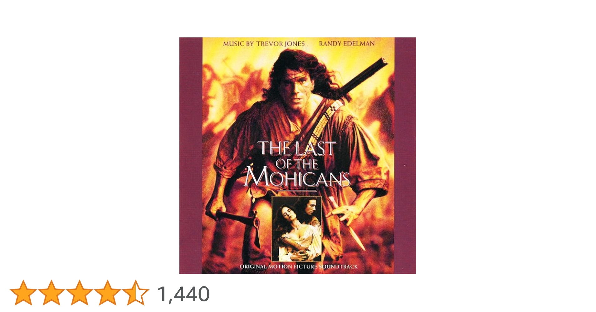 Amazon.co.jp: The Last Of The Mohicans: Original Motion