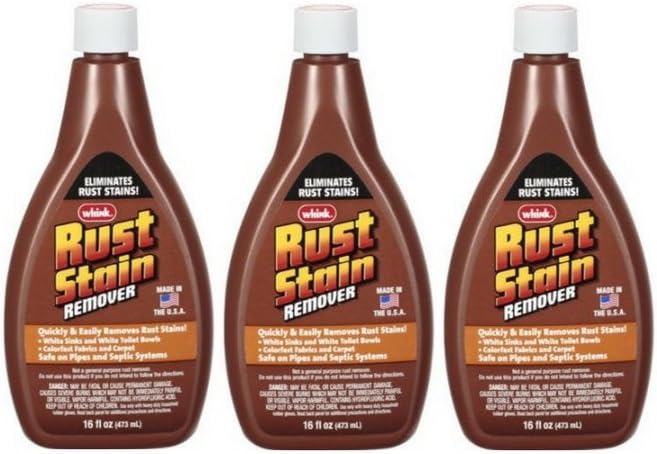 Whink Rust Stain Remover, 16 Fluid Ounce - Pack of 3