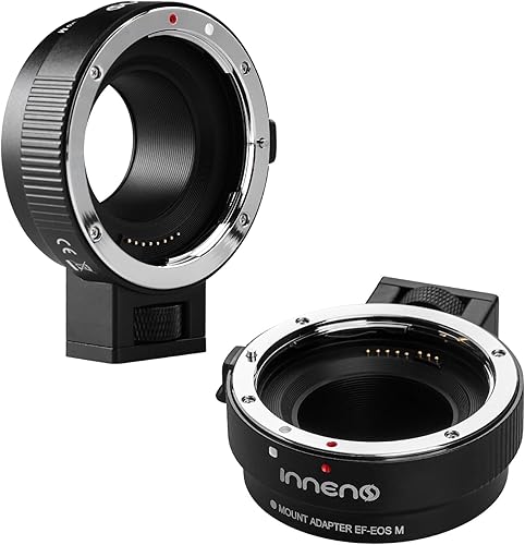 Miniatura 1 de Adaptador de lente EF-EOS M, anillo de control de convertidor de lentes de enfoque automático para lente Canon EFEF-S a EOS M (montura EF-M ) con