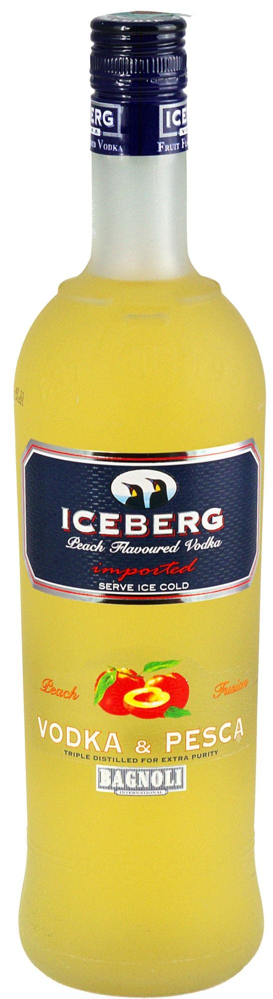 Iceberg Vodka Pesca/Pfirsich Likör mit 21% Alkohol ohne MHD 1Ltr