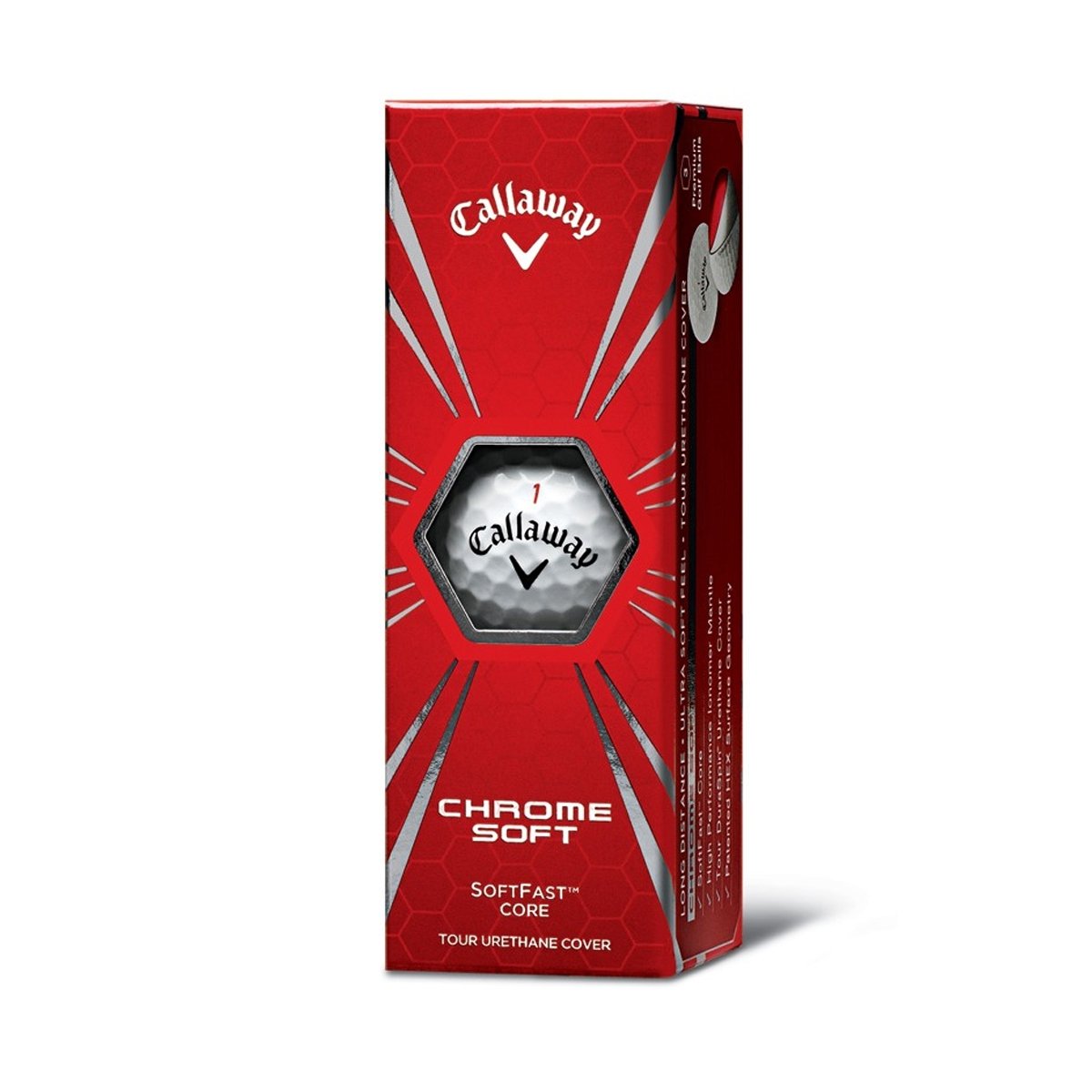 .Callaway Chrome Soft - Individuell Bedruckt mit Ihrem Text Bild oder Logo (6 STK)