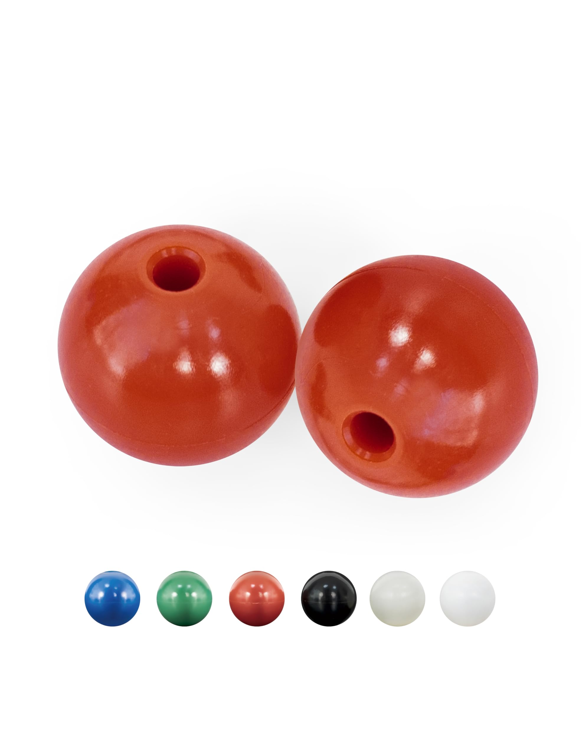 BLUEWING Outrigger Ball Stops 2pcs Fishing Rigging Plastic Pair Outrigger Line Ball Stoppers