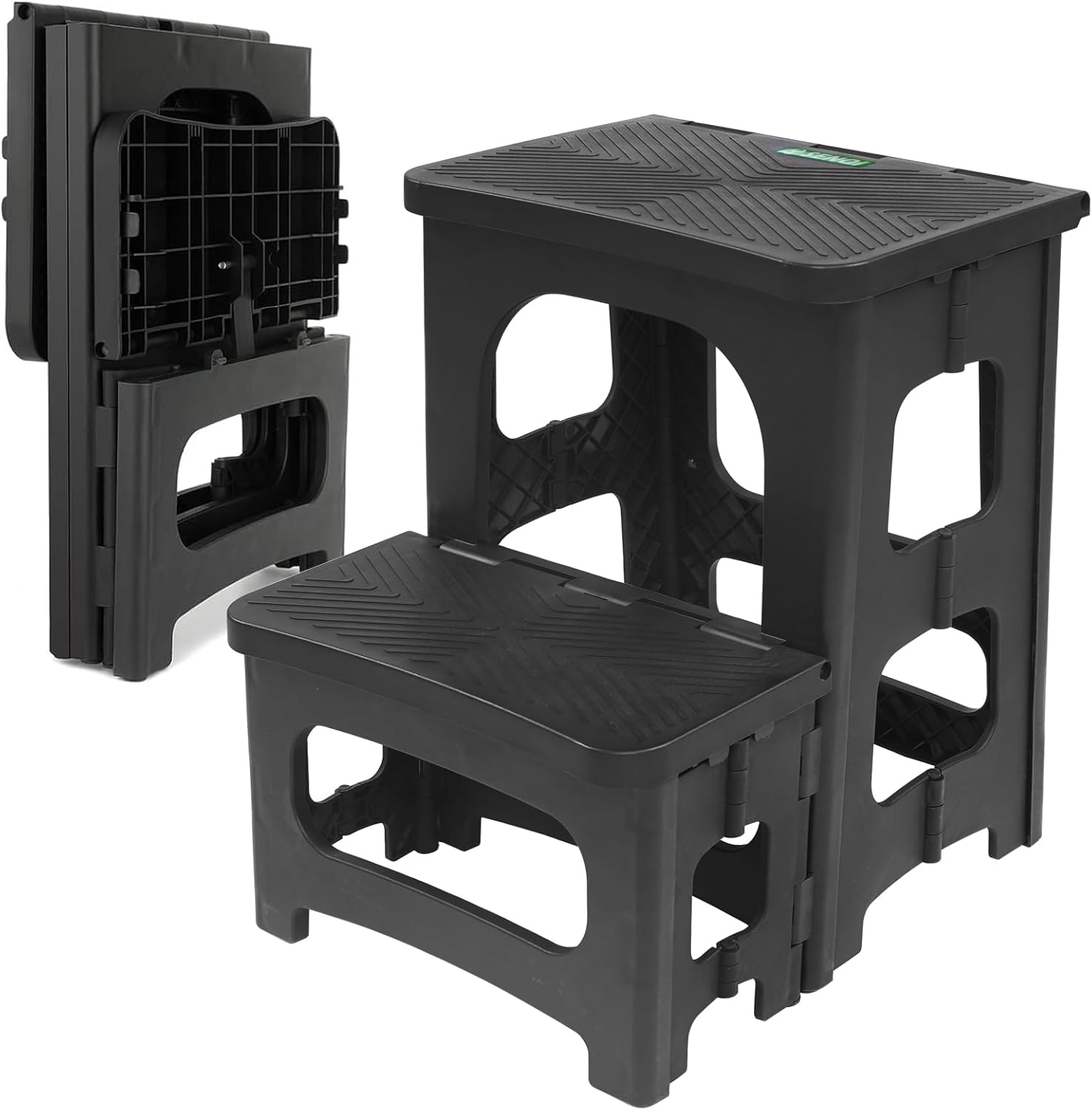 FlexLift Mini Kitchen Step Stool for Office Breakroom with Collapsible Design