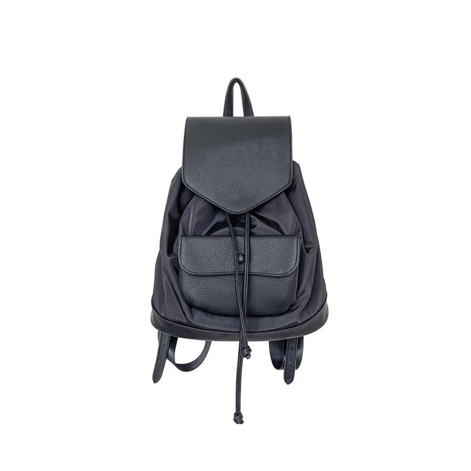 YOGISUYOGISU Back To School Backpacks, All-match Backpack Ladies Casual Solid Color Single Shoulder Handbag