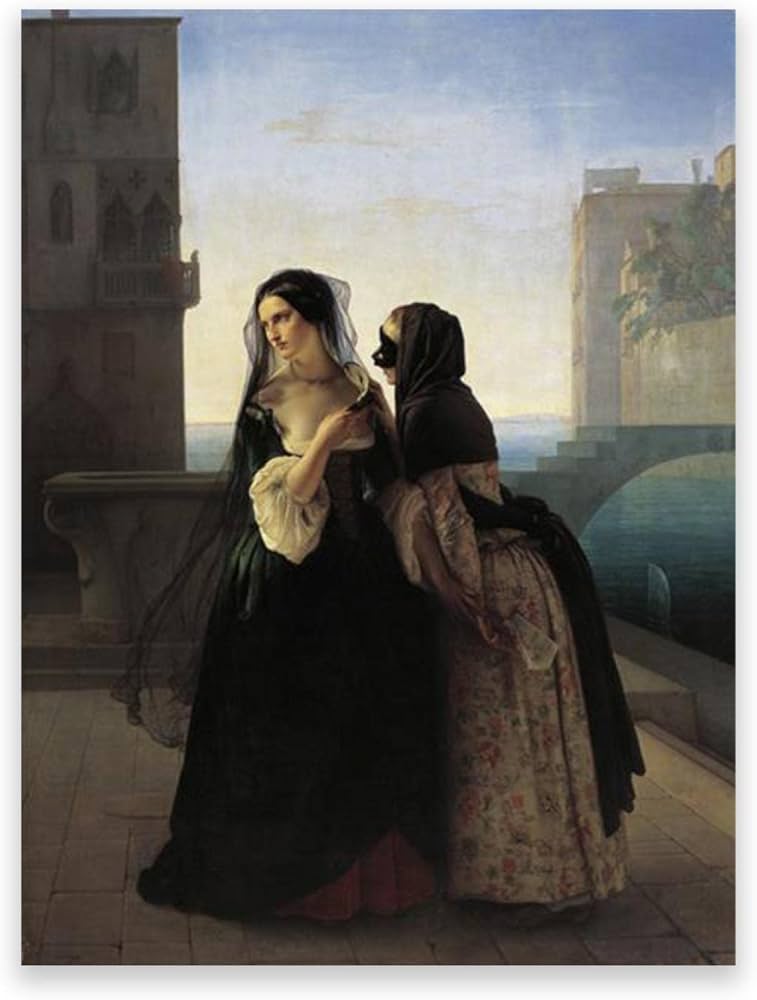 Amazon|FrancescoHayez-復讐は誓う。有名な絵画の複製 Amazon|FrancescoHayez-復讐は誓う。有名な絵画の複製