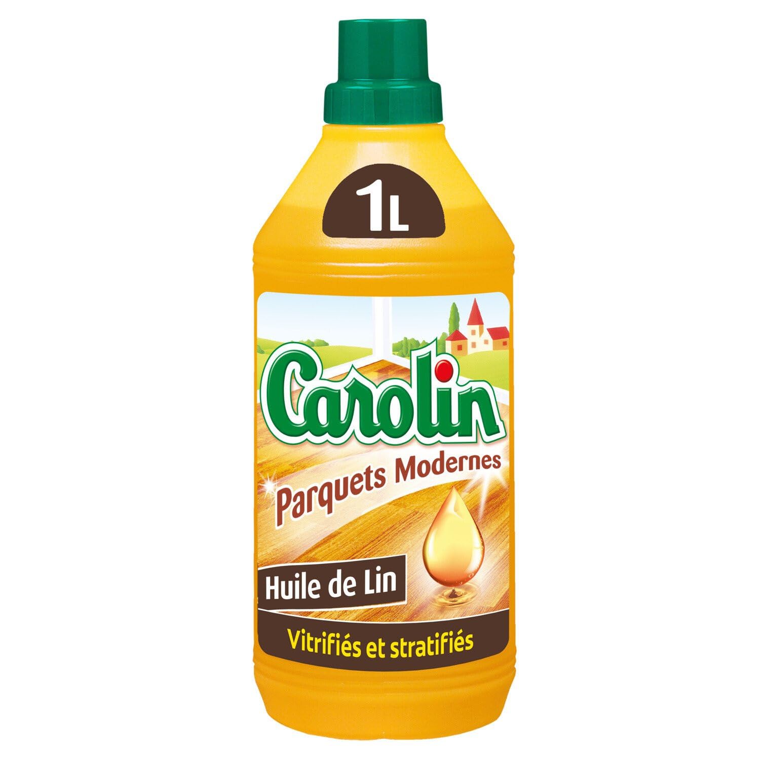 CarolinFloor Cleaner for Parquet 1 Litre Pack of 2)