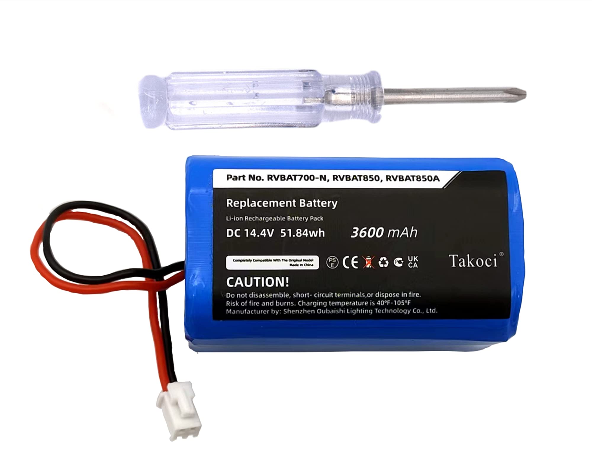 Youejoeq Shark Battery