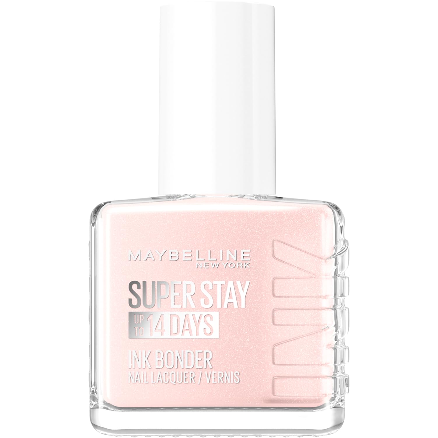 Maybelline New York Nail Polish, Super Stay Ink Bonder Nail Lacquer, Hard Gel-Like Colour, Chip-Resistant, Up to 14 Day Wear,Extreme Shine, Last Longer, Shade: 78 Porcelain, 12ml