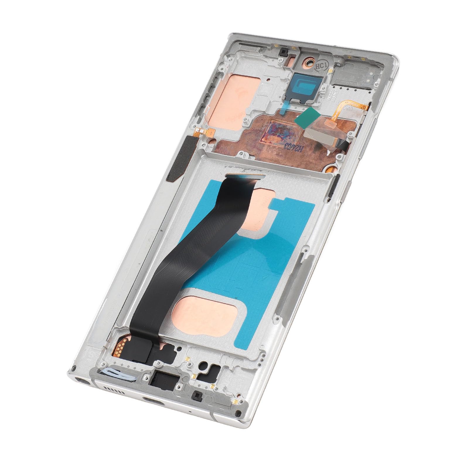 Generic Note10+ Note 10 Plus Gruppo Touchscreen LCD da 6,8" per SM N975U SM N975F DS, Display Ad Alta Risoluzione per Sostituzione dello Schermo del Telefono, Adatto per Professionisti della (SILVER)