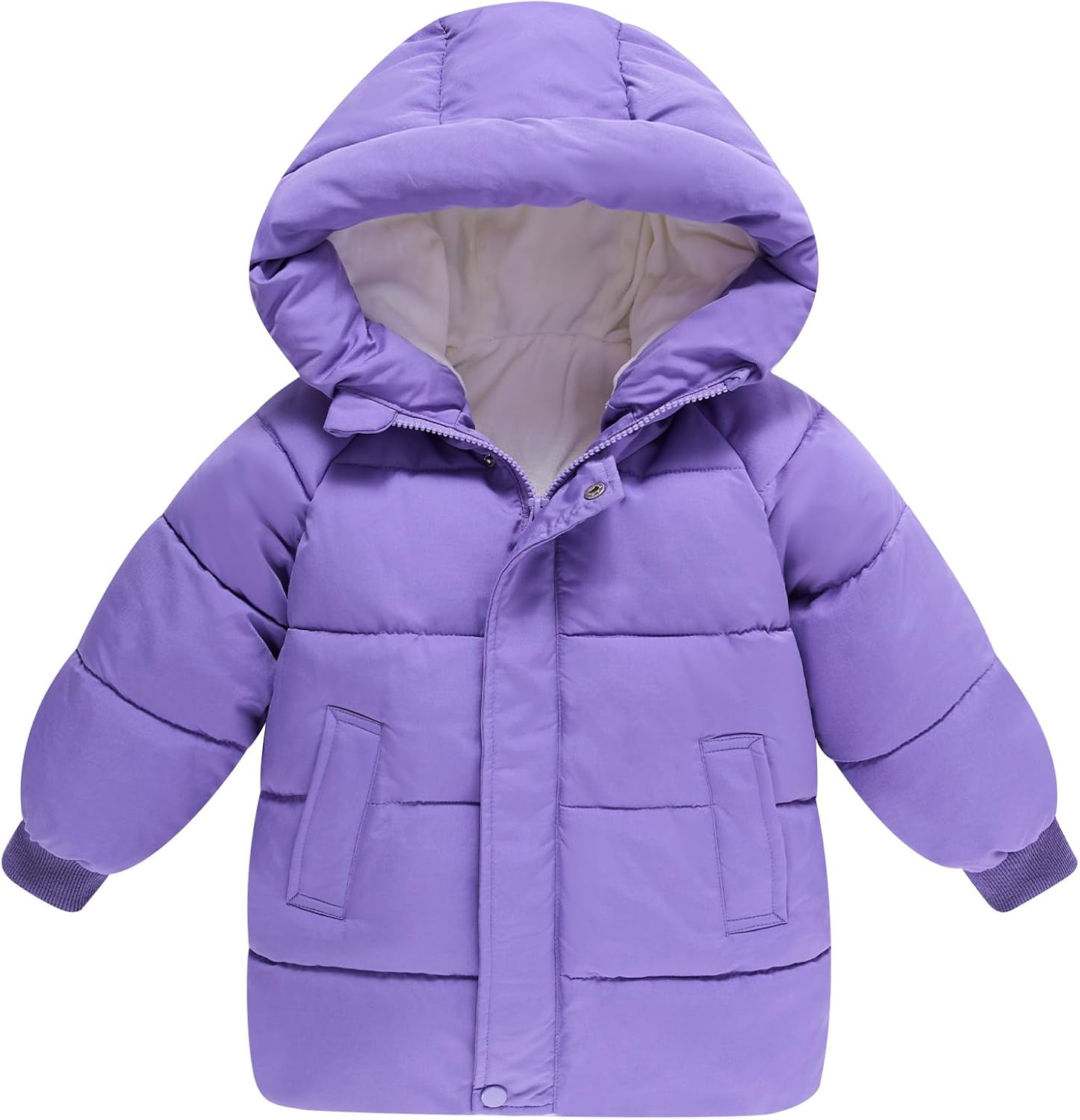 Toddler Boys Girls Winter Coat Warm Fleece Jacket for Kids 1-5T Toddler Boys Girls Winter Coat Warm Fleece Jacket for Kids 1-5T