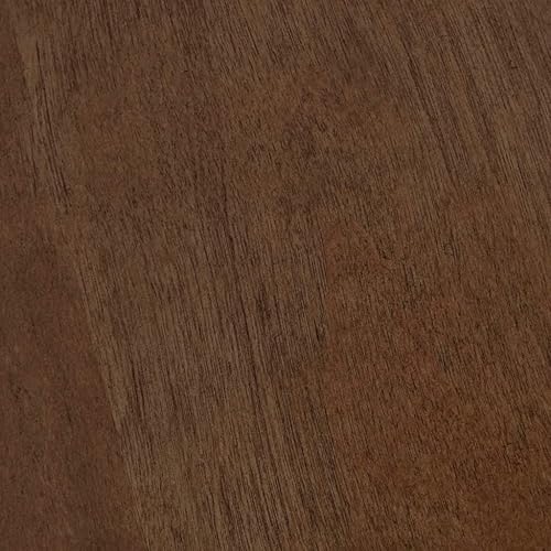 Miniatura 5 de Madison Park - Mesas de café Parker de madera maciza, acabado en dos tonos con estante inferior de almacenamiento moderno de mediados de siglo,