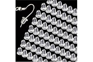 Clear Earring Backs for Secure and Comfortable Earrings