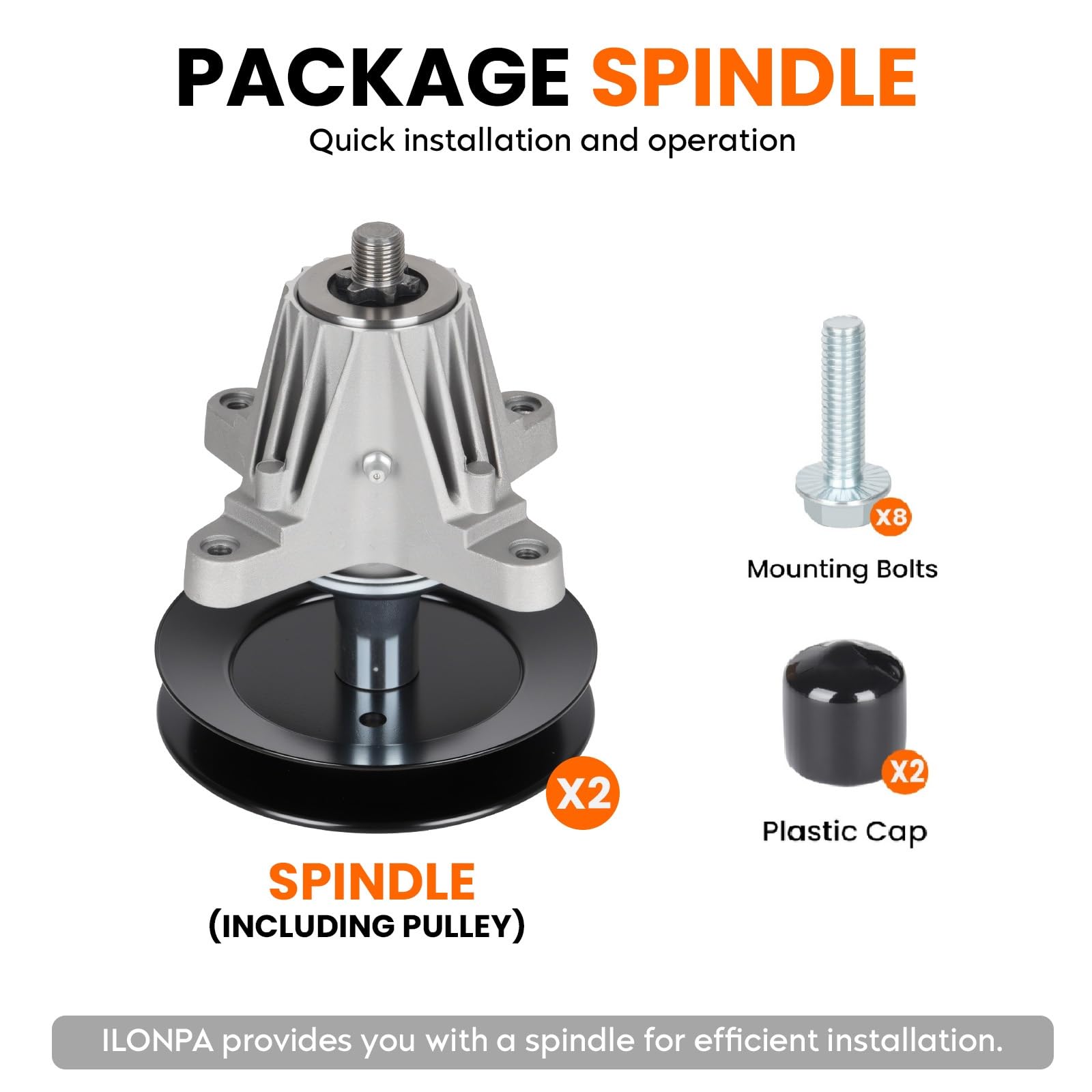Amazon.com : 618-06978 Spindle 918-06978 Assembly 54 inch Deck Fit