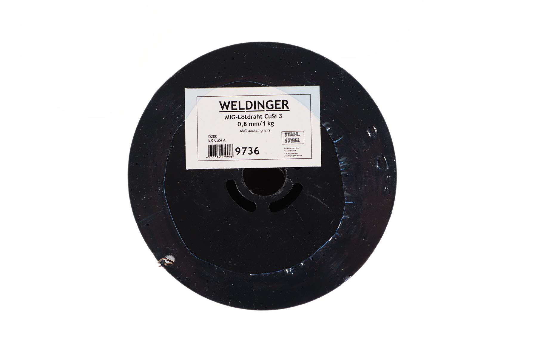 MIG-Lötdraht CUSi-3 0,8 mm 1 kg D100 für höherfeste Stähle im Karrosseriebau