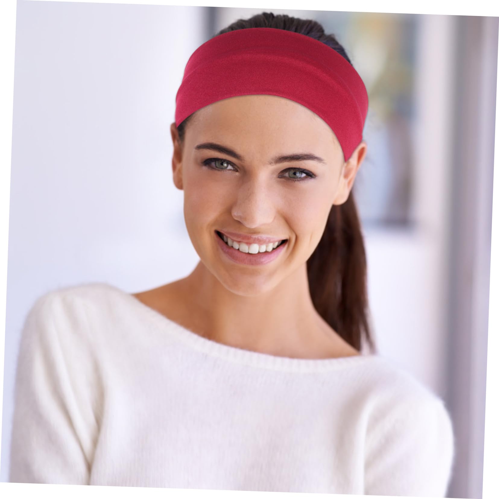 Yardwe 24stücke Teiliges Yoga-schweißband Frauen Elastische rutschfeste Sport-stirnbänder Für Fitness Laufen Yoga Und Mehr