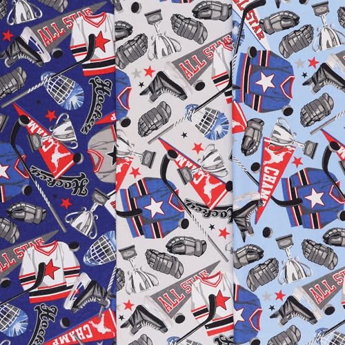 Premium Blue Flannel Hockey Gear Fabric by Mook Fabrics – Soft, Vibrant, and Versatile for Crafts and Apparel 4 Premium Blue Flannel Hockey Gear Fabric by Mook Fabrics – Soft, Vibrant, and Versatile for Crafts and Apparel - Image 3