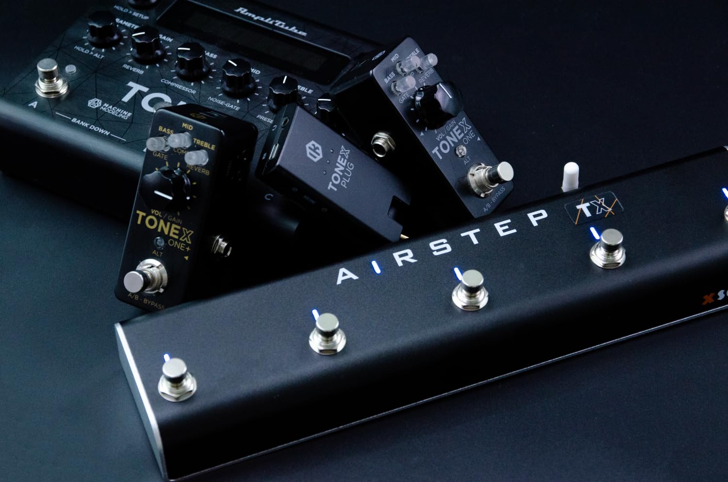 XSONIC AIRSTEP TX Edition, TONEX ONE & PEDAL Footswitch, 2 Modos