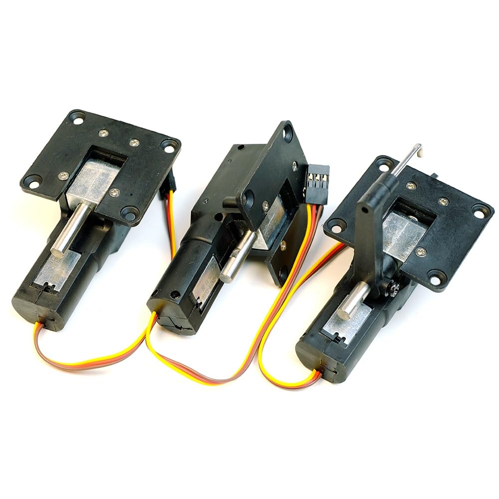 Tren de aterrizaje retráctil modelo RC con bloque de Metal, retracción de nariz principal sin Servo retráctil eléctrico for ala fija RC Airpalne(1 X Nose)