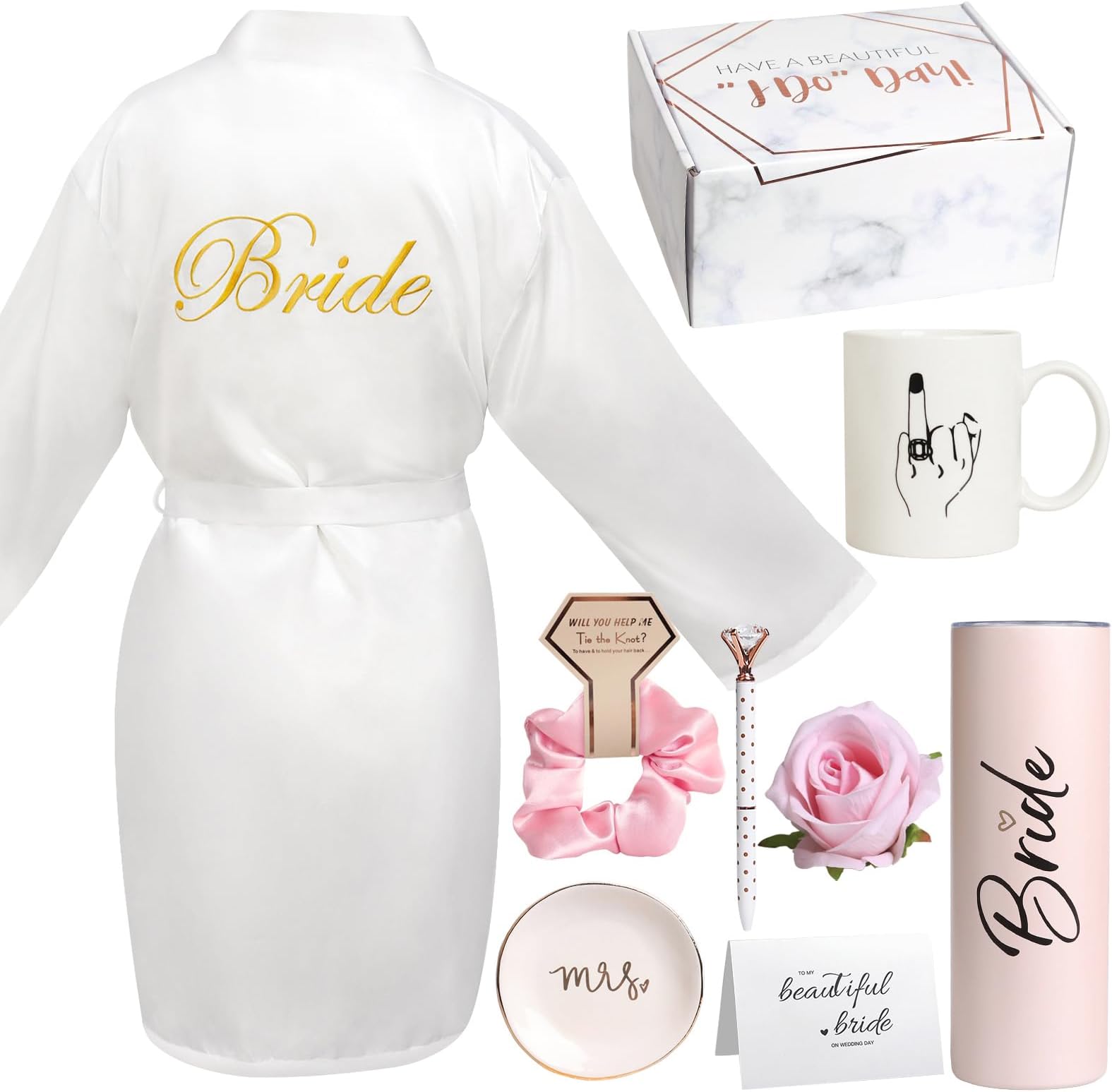 FrerduiBride Gift(White, XL)