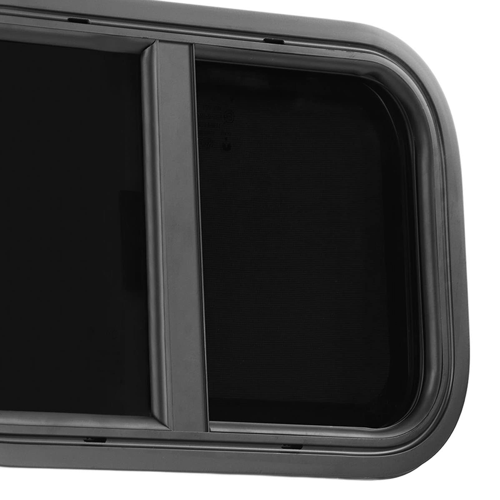 Aramox Finestra per Camper, Finestra Push Pull per Camper, Angolo Arrotondato, Impermeabile, Sigillata, Liscia e Lucida, per Camper