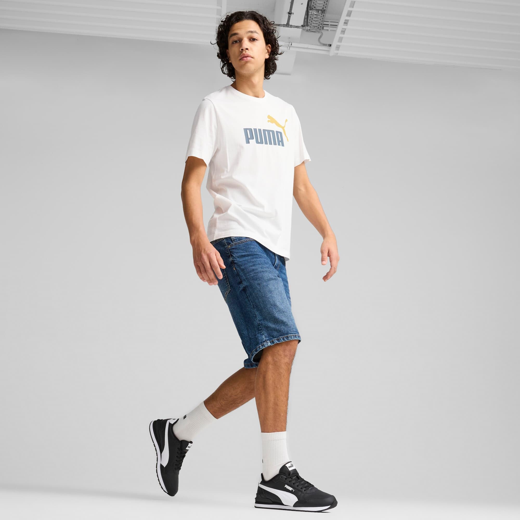 PUMA St Runner V4 L, Zapatillas Unisex Adulto, Puma Black-Puma White, 37.5 EU