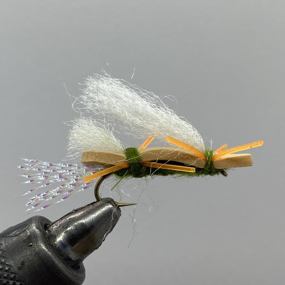 One Dozen (12) - Chubby Chernobyl - Tan/Olive