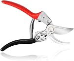 TONMA JP Pruning Shears [Made in Japan] Professional 8 Inch Premium Plant Garden Scissors Secateurs with Ergonomic Handle, Gardening Gifts Bypass Hand Pruners Branch Gardening Clippers for Plants