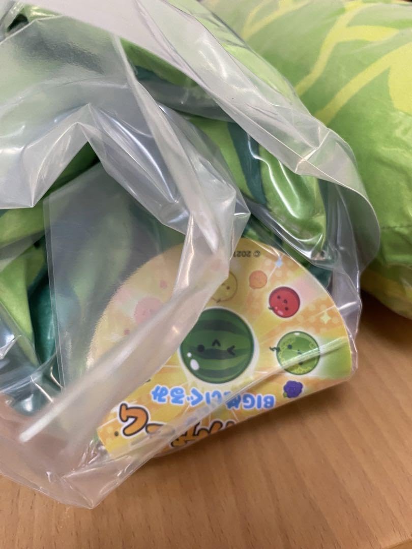 Amazon.co.jp: スイカゲーム BIGぬいぐるみ メロン スイカ セット