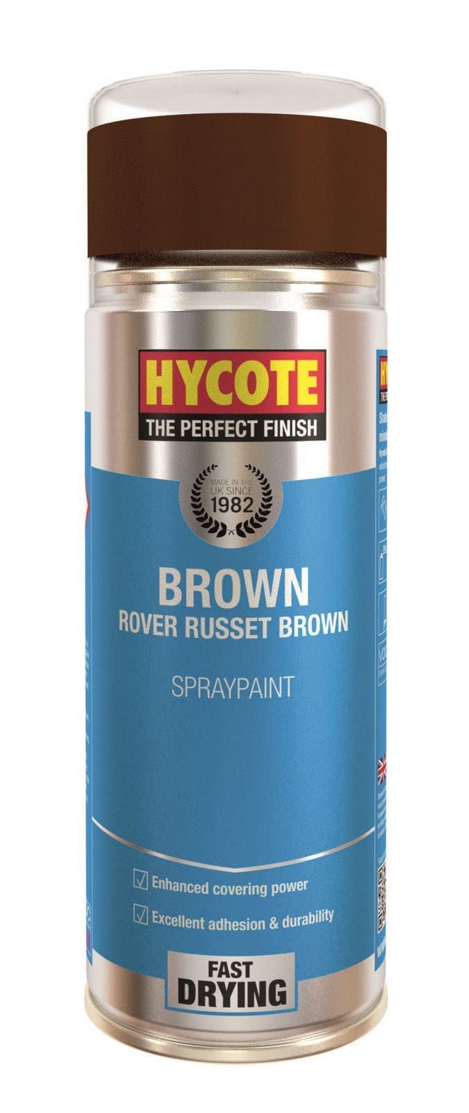 Hycote Colour Spray Paint XUK1025 Rover Russet Brown 400ml x 3