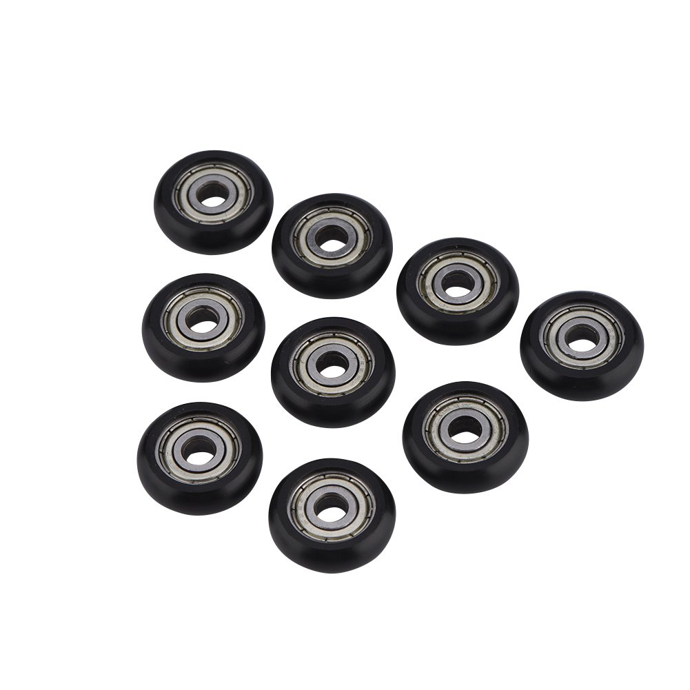 TUZUK 10 Pulegge In Plastica Con Cuscinetto Per Stampanti 3D - Ruota Folle In POM/Delrin, Diametro 24mm, Per Ender 3 E CR-10 - 2