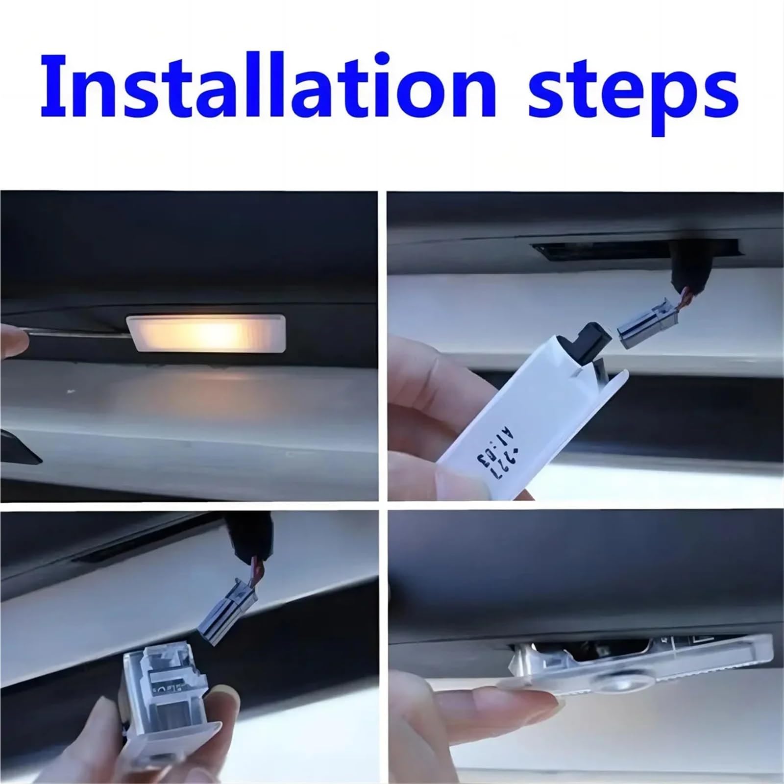 LED-Autotür-Logo, Willkommens-Geist-Schatten-Licht, kompatibel mit G42 G87 M2 G80 G81 M3 G82 G83 M4 Zubehör(M)