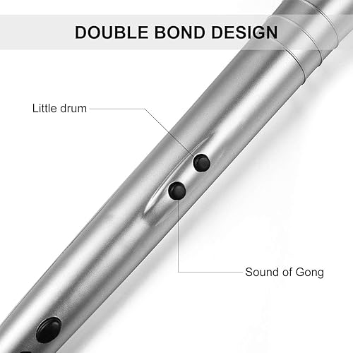 Miniatura 4 de SUPVOX 1 par de baquetas eléctricas de ritmo, baquetas de aire, baquetas de aire para niños, instrumento musical de juguete