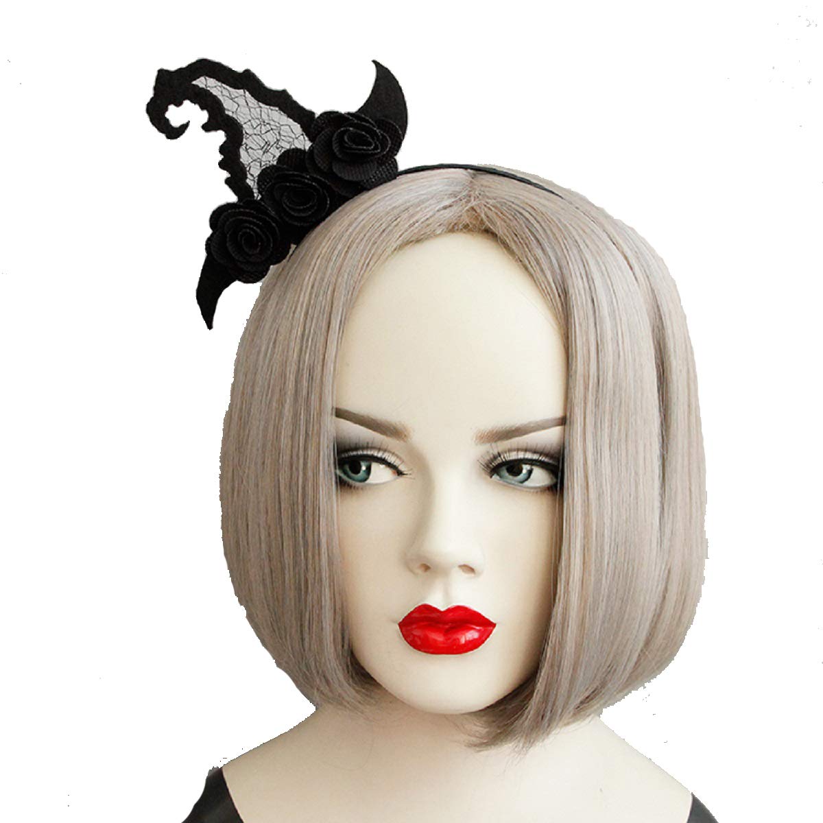 LSHDXD Halloween Headband Hair Hoop for Women,witch hat Hair band Hair Accessories Headdress for Halloween Decorations Party Supplies