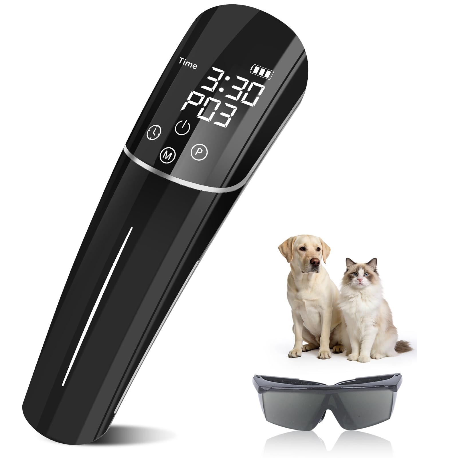 Lumière rouge pour chiens avec mise hors tension automatique et 3 intensités