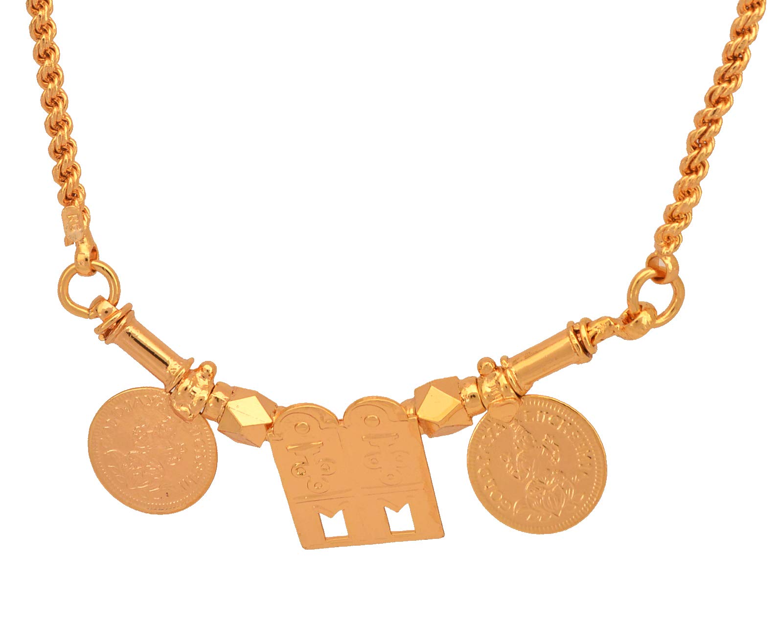 Radhas Creations Mangalsutra 24" (Medium Length) one gram gold for women no.859 (B08WLC4TFH) Amazon Price History, Amazon Price Tracker
