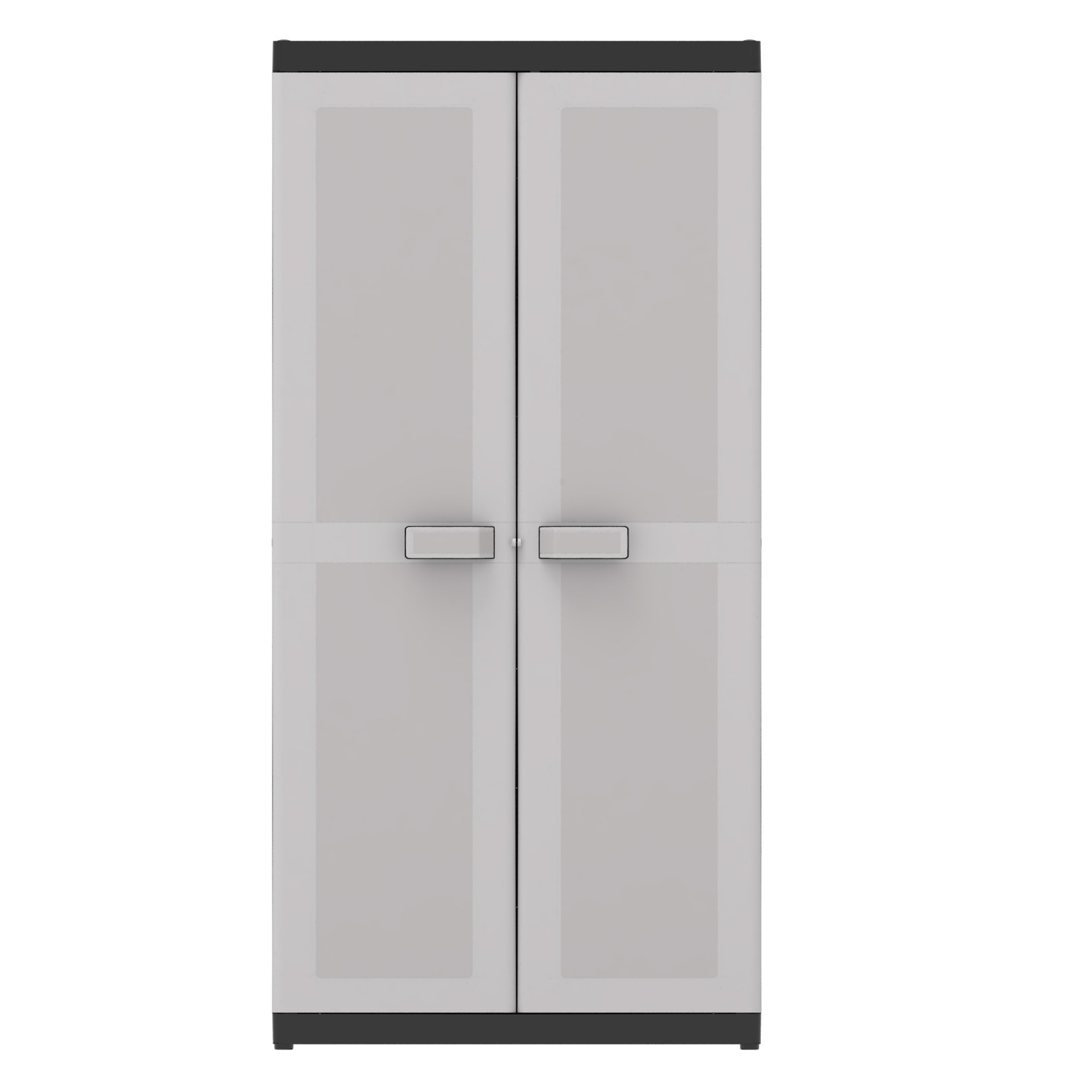 Armadio Portautensili Keter Logic XL Grigio - Ripiani Regolabili Con Serratura 89x54x182cm - Foto 5