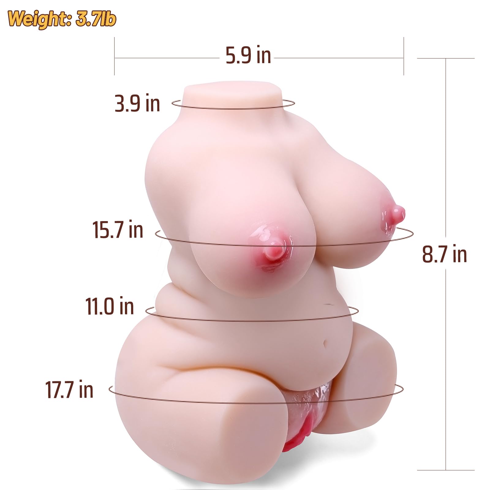 Amazon.com: Mini Sex Doll Portable BBW Male Masturbator with Big Boob  Realistic Vagina Anal Channel Pocket Pussy Male Sex Doll for Orgasm Sex  Dolls for Men Muñecas de Juguetes Sexuales Male Stroker :