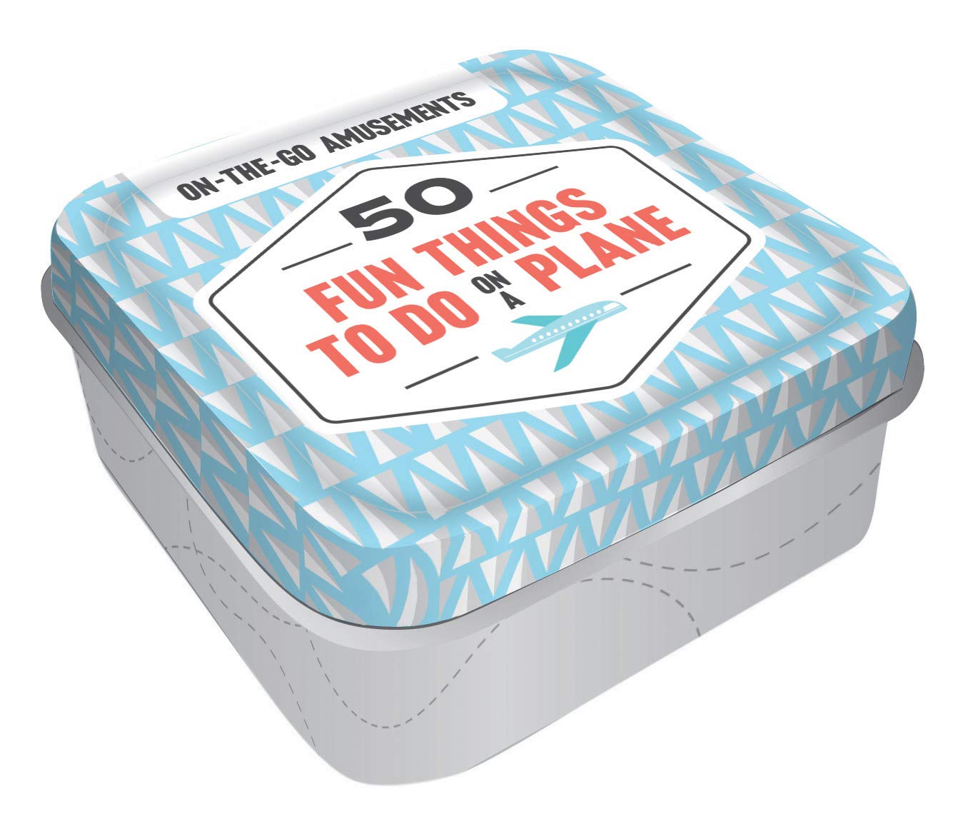 Chronicle Books On-The-Go Amusements: 50 Fun Things to Do on a Plane: (Screen-Free Boredom Busters for Summer Travel, Activity Ideas for Family Air Travel)