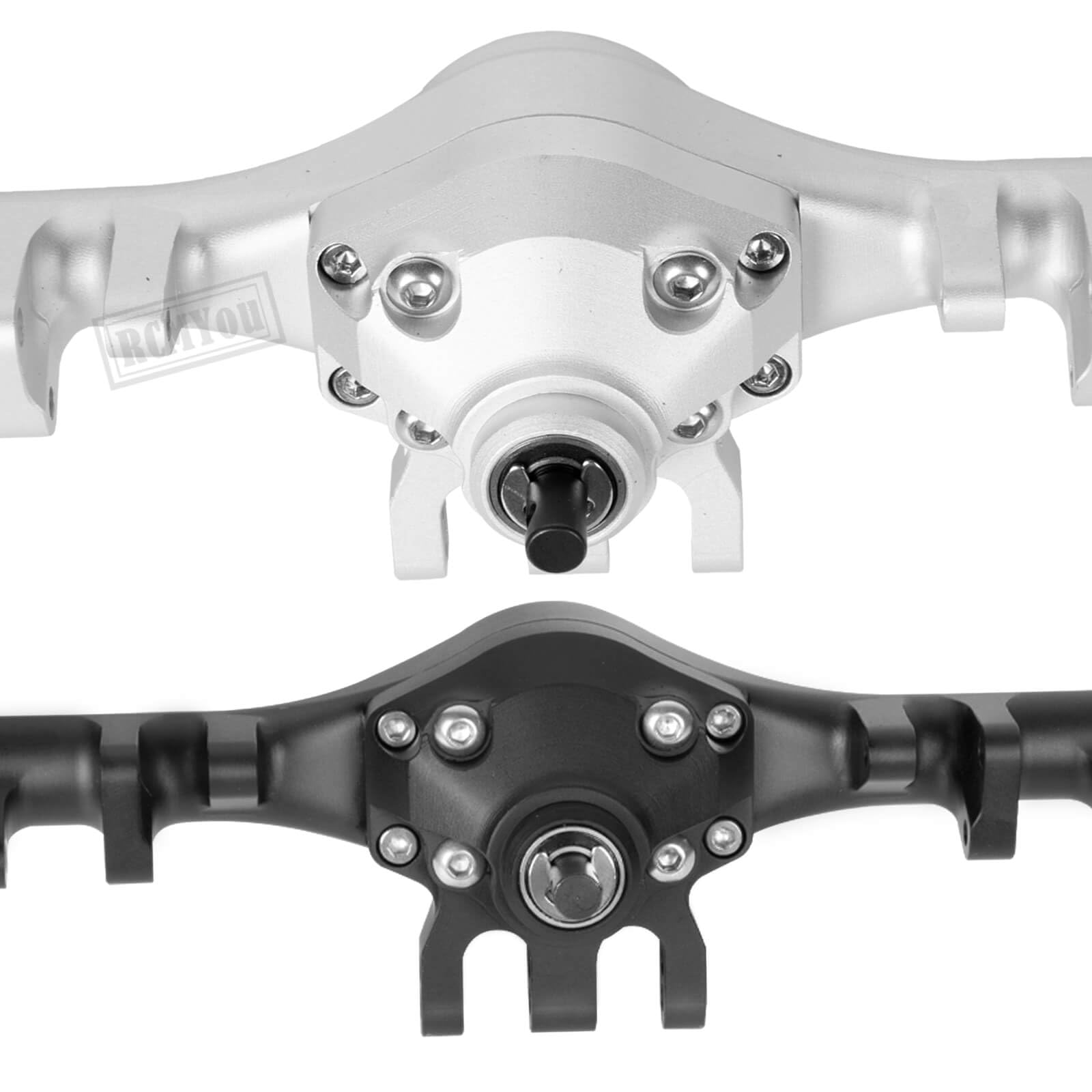 Amazon.com: RCMYou RC Axle Complete Metal Front Rear Portal